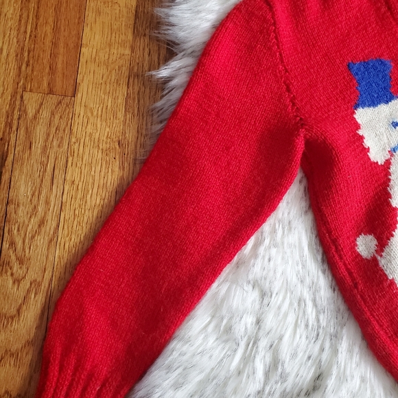 Vtg Mary Maxim Kids French Poodle Cardigan - Picture 8 of 10